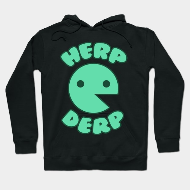 Herp Derp Hoodie by sambeawesome